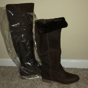 Leather Lucky Brand Boots